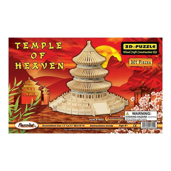 Puzzled - Temple Of Heaven - 3D Jigsaw Puzzle - 301 Pieces
