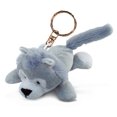 thumbnail image 1 of Puzzled Wolf Plush Keychain Stuffed Animal Toy - Soft Plush Wild Life Animal Grey Wolf Charm Keyring, Cute Decorative Plush Toy Accessory Fun Buddy for Kids Bag, Purse, Backpack, Handbag - 4 Inches, 1 of 8