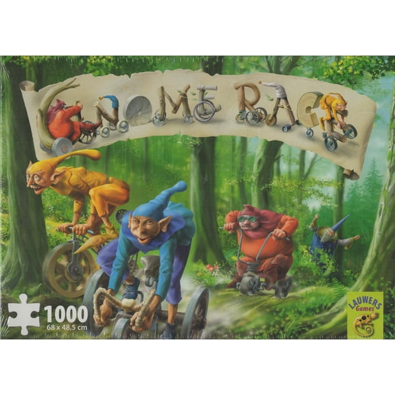 Puzzleman 1000 Piece Puzzle - Gnome Race