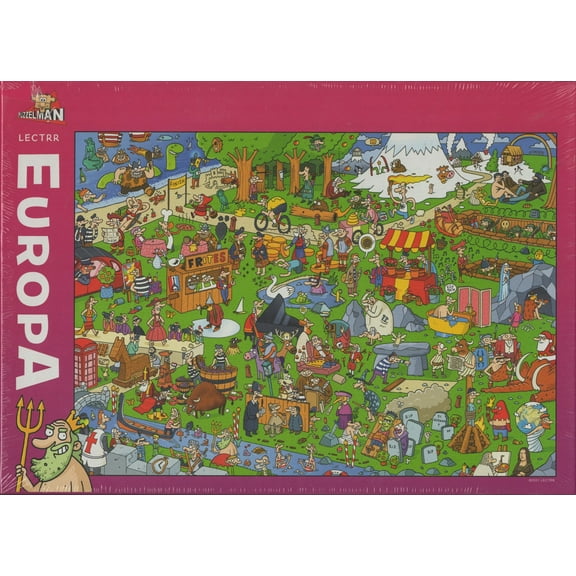 Puzzleman 1000 Piece Puzzle - To Each His Europe! By Lectrr