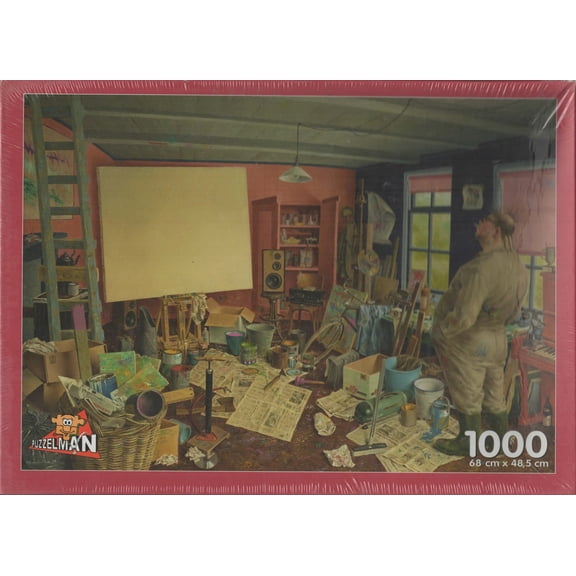 Puzzleman 1000 Piece Puzzle - Waiting for Inspiration By Marius van Dokkum