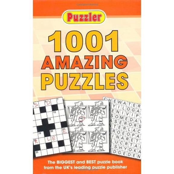 Pre-Owned "Puzzler" 1001 Amazing Puzzles Paperback