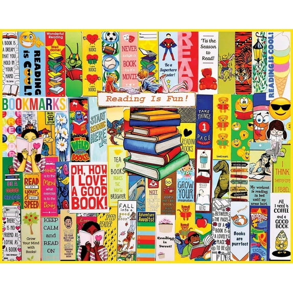 Puzzles 1000 PCSPuzzles - Bookmarks 2- Jigsaw Puzzle