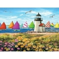 thumbnail image 1 of Puzzles 1000 PCSPuzzles - Rainbow Fleet - Jigsaw Puzzle, 1 of 5