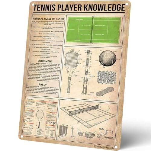Puzzles 500 PCS Tennis Player Knowledge s Vintage Gift Tennis Enthusiasts, Retro Poster s Gym, , Man Cave, Restroom