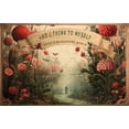 thumbnail image 1 of Puzzles 500 PCS Vintage s What A Wonderful World I Think To Myself Art Poster Flowers s Kitchen Graden, 1 of 5