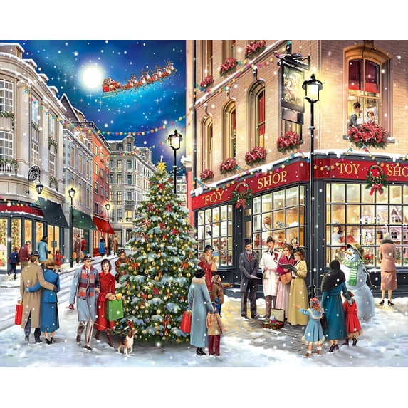 Puzzles 500 PCSPuzzles Christmas Carolers, Jigsaw Puzzle