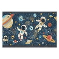 thumbnail image 1 of Puzzles for Adults 300 Pieces - Astronauts Floating Space With Planets Stars Challenging Jigsaw Puzzle, Daring to Try, Family Entertainment Interactive Fun Jigsaw Puzzle Gifts, 1 of 5