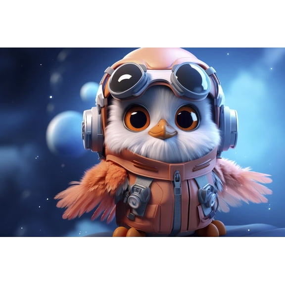 Puzzles for Adults 300 Pieces Aviator Bird Wooden Jigsaw Puzzle Impossible Hard Difficult Challenging Game Artistic Wall Decor Accessories DIY Puzzles for Home Decoration