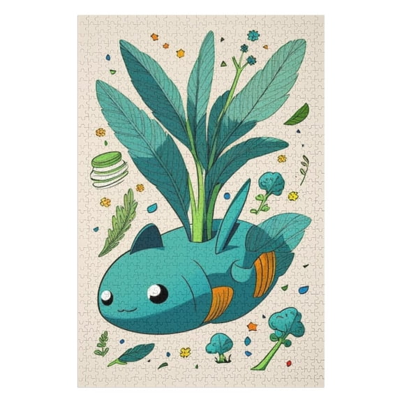 Puzzles for Adults 300 Pieces - Cartoon Anime Style High Difficulty Wooden Jigsaw Puzzle - Family Entertainment Leisure Fun Interactive, Relaxing Holiday Puzzles