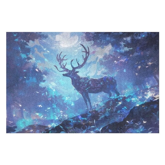 Puzzles for Adults 300 Pieces - Fantasy Magic Landscape Funny Puzzles Brain Challenge Educational Game Relaxation Pastime Entertainment Activity Decorative Puzzle