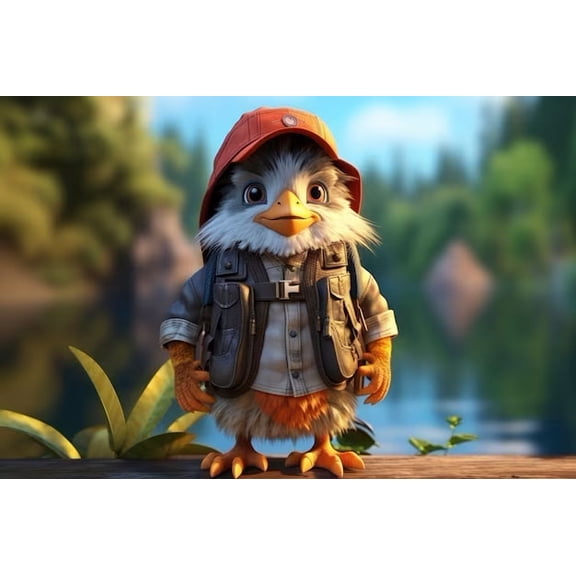 Puzzles for Adults 500 Pieces Cartoon Animated Bird Wooden Jigsaw Puzzle Impossible Hard Difficult Challenging Game Artistic Wall Decor Accessories DIY Puzzles for Home Decoration