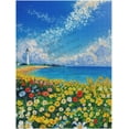 thumbnail image 1 of Puzzles for Adults 500 Pieces Landscape Ocean Lighthouse Summer Beach Puzzles, Nature Jigsaw Puzzles for Adults, Landscape Puzzle, Puzzle Gifts for Family, Family Activities Games, 1 of 8