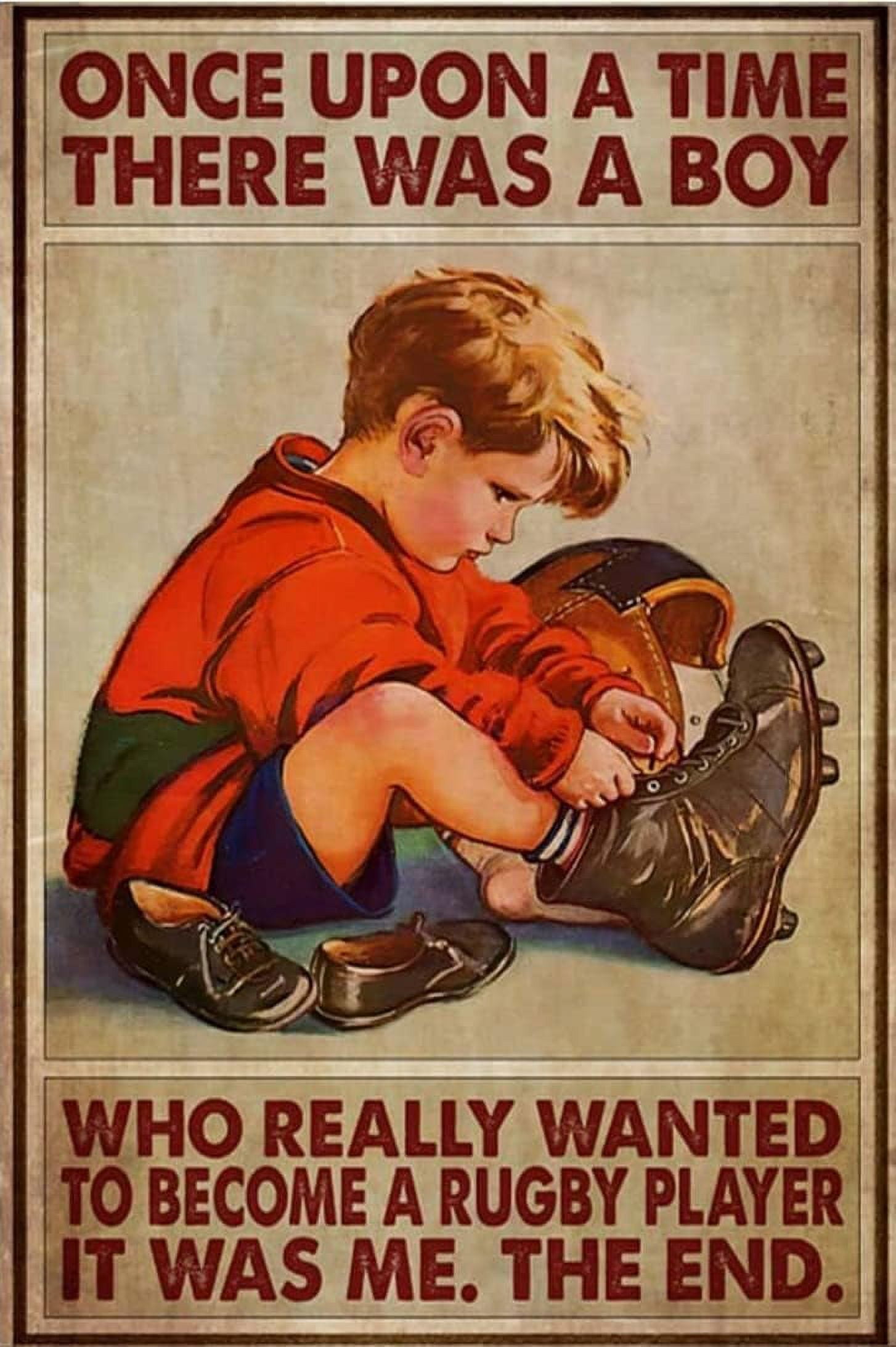 Puzzles for Adults There was a Boy Who Really Wanted to a Rugby