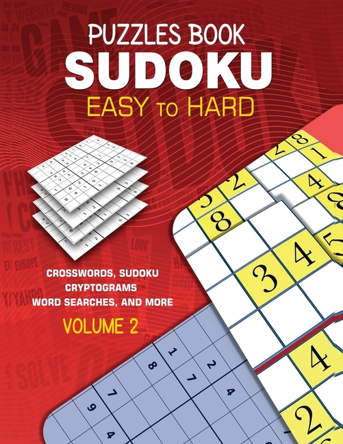 Puzzles Book Sudoku: Easy to Hard Volume 2, (Paperback)