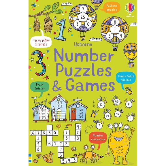 Puzzles, Crosswords and Wordsearches Number Puzzles and Games, Book 2, (Paperback)