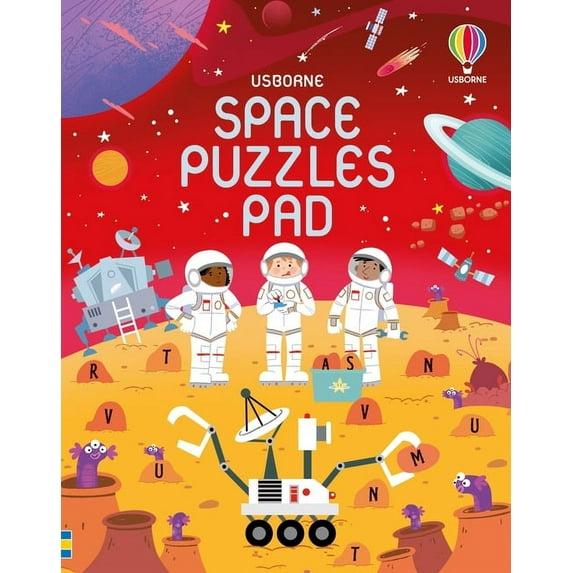 Puzzles, Crosswords and Wordsearches Space Puzzles Pad, (Paperback)