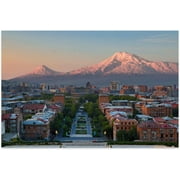 Puzzles For Adults 1000 Pieces View City Yerevan Armenia Two Peaks Mount At Sunrise - Intellectual Decompressing Jigsaw Puzzles