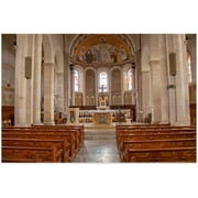 Puzzles For Adults 300 Pieces Funny Saint Fiacre Inside Church Saint Fiacre Ctes Darmor Brittany - Gift Home Decor Jigsaw Puzzles