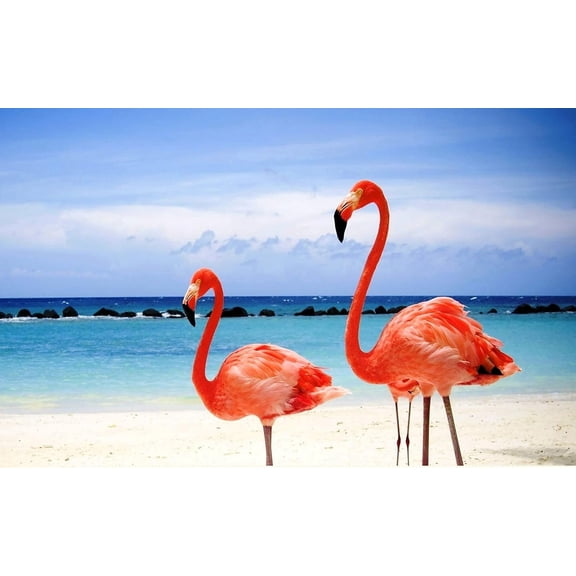 Puzzles Games -Flamingo-Pieces Fit Together Perfectly 1000 Piece Jigsaw Puzzle with Hidden Images