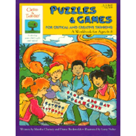 Pre-Owned Gifted and Talented Puzzles and Games for Critical and Creative Thinking, Ages 6-8 (Paperback) 1565651391 9781565651395