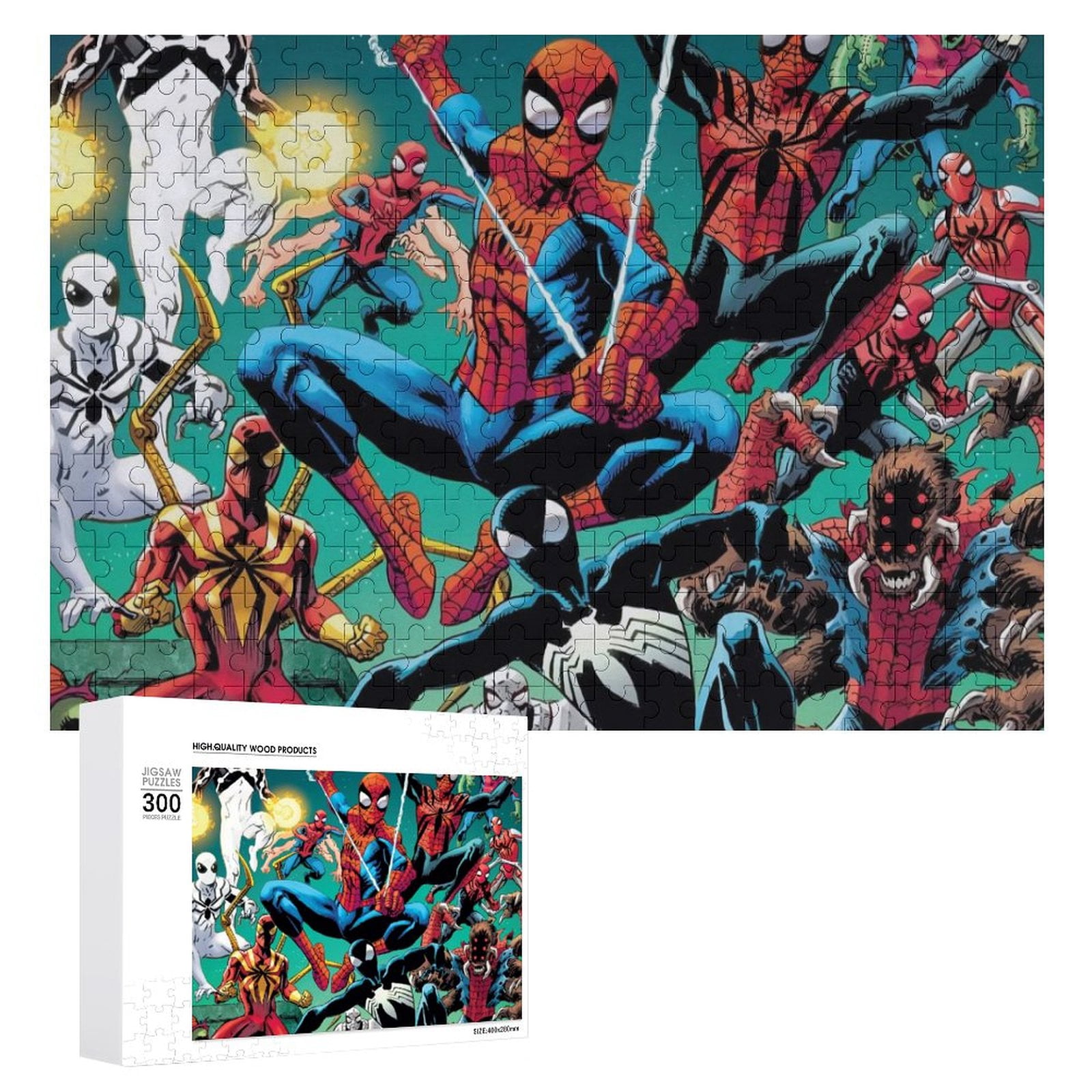 Buffalo Games Puzzle Marvel 1000 Pezzi - Spider-Man: Beyond Amazing Spiderverse - 67,9 X 50,2 Cm