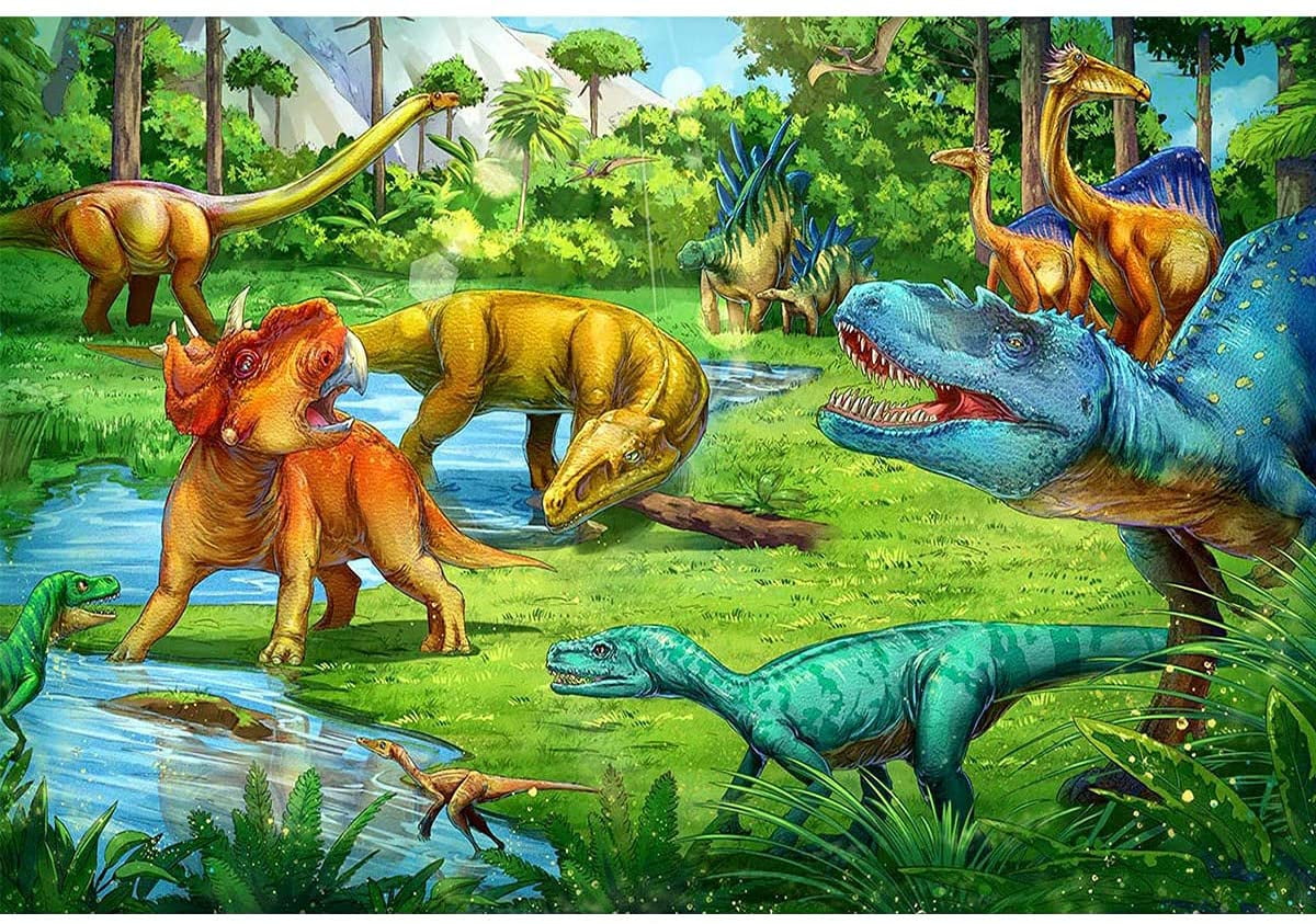 Dino Puzzle Free: Kids Games - Jigsaw puzzles for toddler, boys