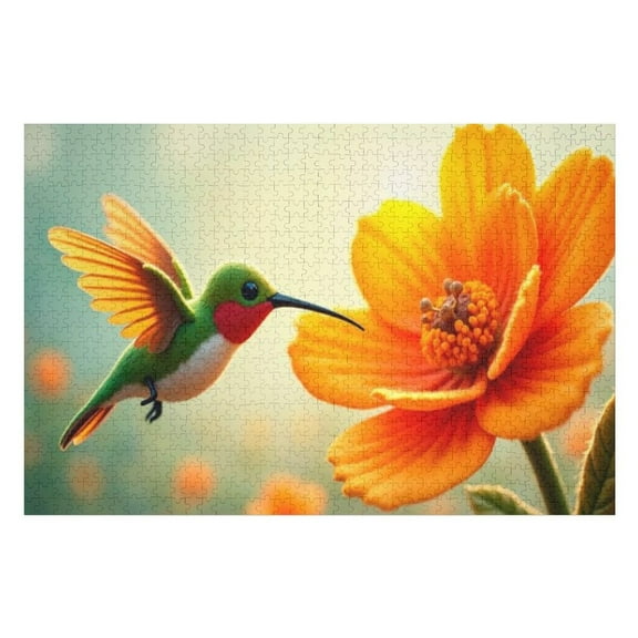 Puzzles for Adults 1000 Pieces - Adorable Tiny Animal Puzzle for Stress Relief and Leisure Holiday Gifts Home Decor Collectibles