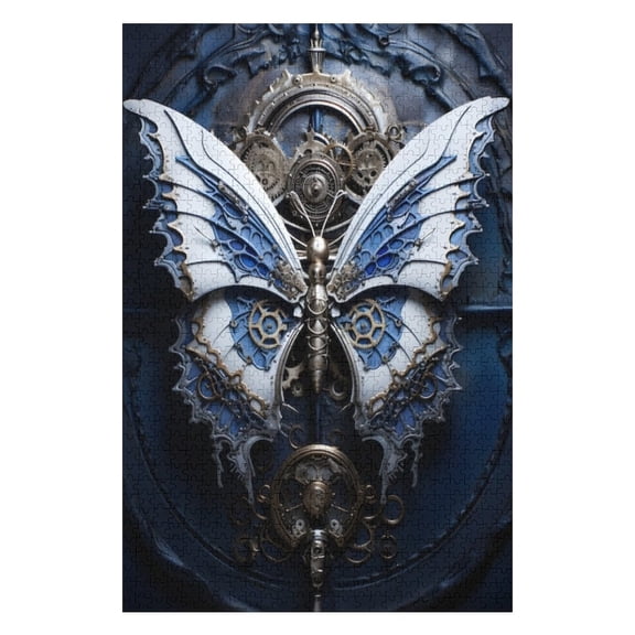 Puzzles for Adults 1000 Pieces - Butterfly With Beautiful Wings Funny Family Interactive for Puzzles Club Decor Or Gifts for Friends