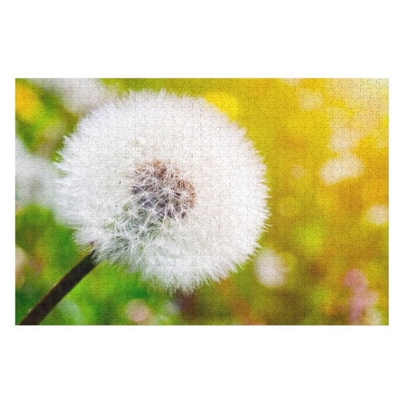 Puzzles for Adults 1000 Pieces - Dandelion Funny Jigsaw Puzzles Learning & Fun Educational Toys Gift