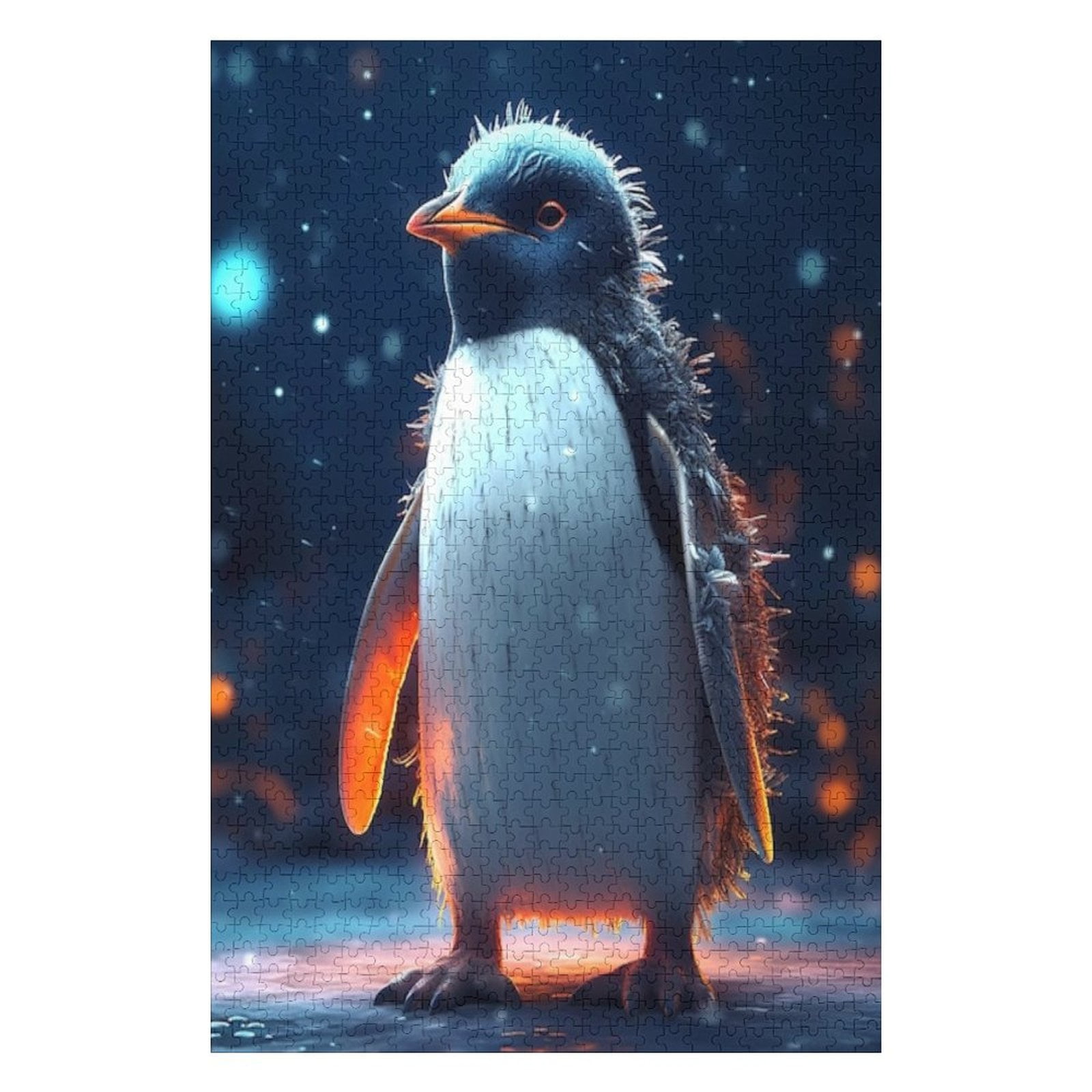 Puzzles for Adults 1000 Pieces - Penguin Funny Puzzles Brain Challenge ...
