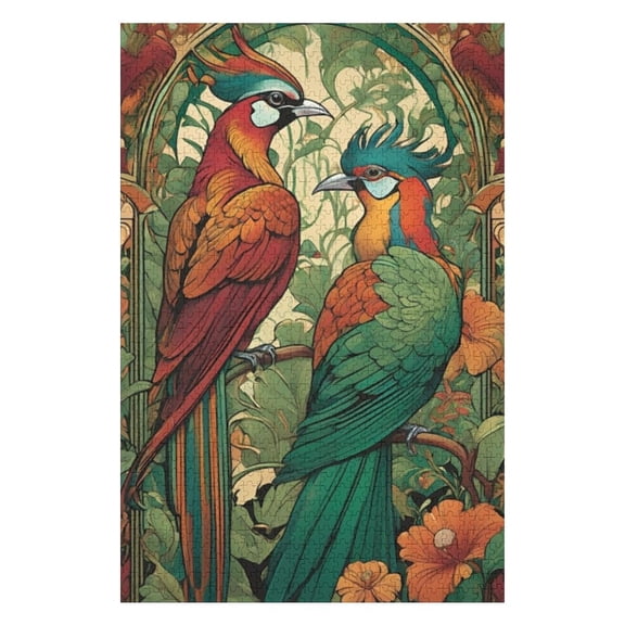 Puzzles for Adults 300 Pieces - Aminals Puzzle Challenging Educational Toys Puzzles Reduced Pressure Gift
