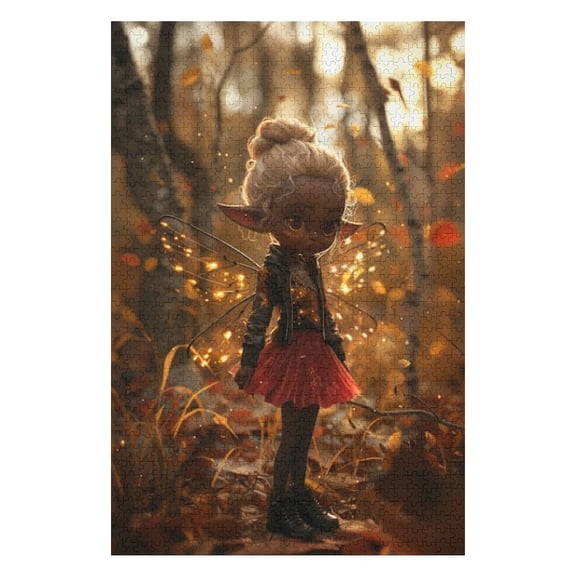 Puzzles for Adults 300 Pieces - Cute Fairy Jigsaw Puzzles for Beginners Challenging and Relaxing, As A Gift Choice for Friends