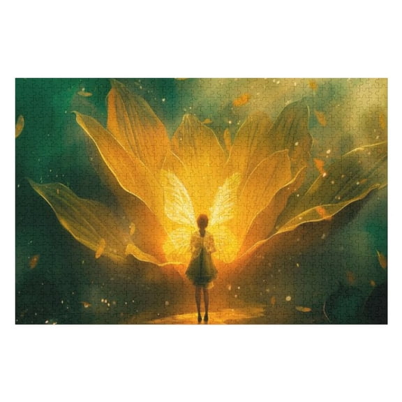 Puzzles for Adults 300 Pieces - Magical Fairy Funny Challenging Puzzle Brain Teaser Activity Perfect for Game Nights