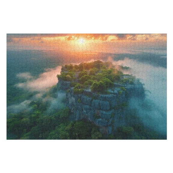 Puzzles for Adults 300 Pieces - Rock Formations With Nature Landscape Puzzle Challenging Educational Toys Gifts for Home Decor Family Activities