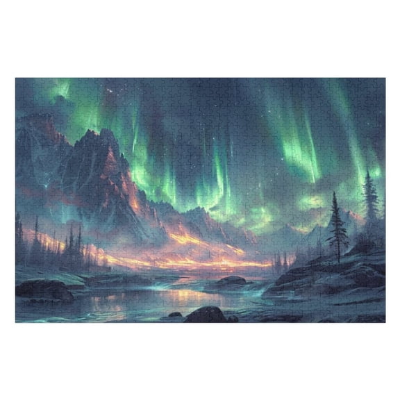 Puzzles for Adults 300 Pieces - Rock Formations With Nature Landscape Puzzles for Family Games, Puzzle for Gifts, Funny Puzzle for Education