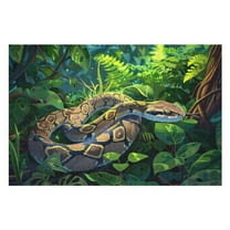 Puzzles for Adults 300 Pieces - Snake Puzzle for Stress Relief and Leisure Holiday Gifts Home Decor Collectibles