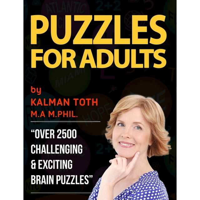 Puzzles for Adults (Paperback)
