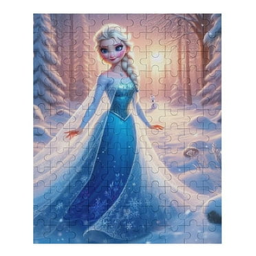 Puzzles for Kids Ages 6-16,Frozen Elsa Puzzles for Kids,Educational Kids Children 70 PCS Puzzle Games Puzzle Toys for Girls And Boys