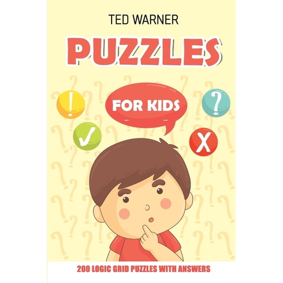 Math and Logic Puzzles for Kids: Puzzles for Kids: Sun and Moon Puzzles - 200 Logic Grid Puzzles With Answers (Paperback)