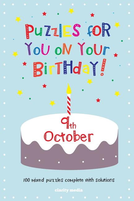 Puzzles for You on Your Birthday - 9th October