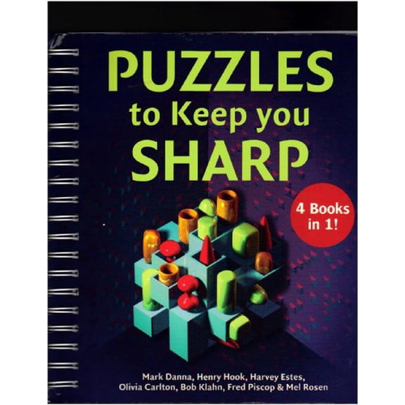 Pre-Owned Puzzles to Keep You Sharp (PUZZLES to Keep you SHARP, 4 Book in 1!) Paperback