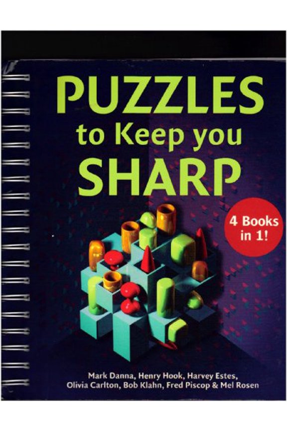 Pre-Owned Puzzles to Keep You Sharp (PUZZLES to Keep you SHARP, 4 Book in 1!) Paperback