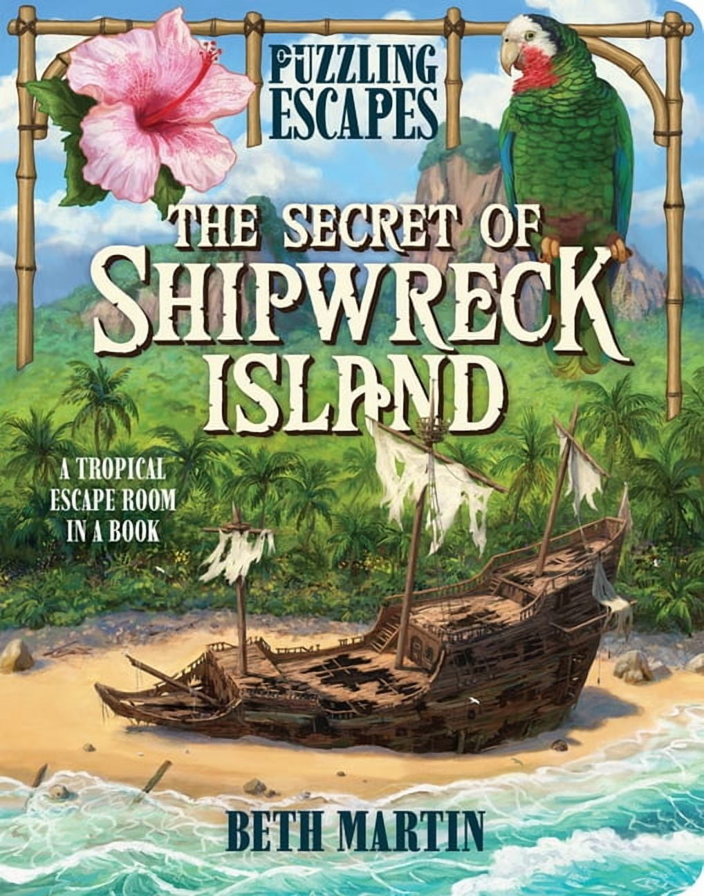 Puzzling Escapes Puzzling Escapes the Secret of Shipwreck Island, (Spiral-Bound)
