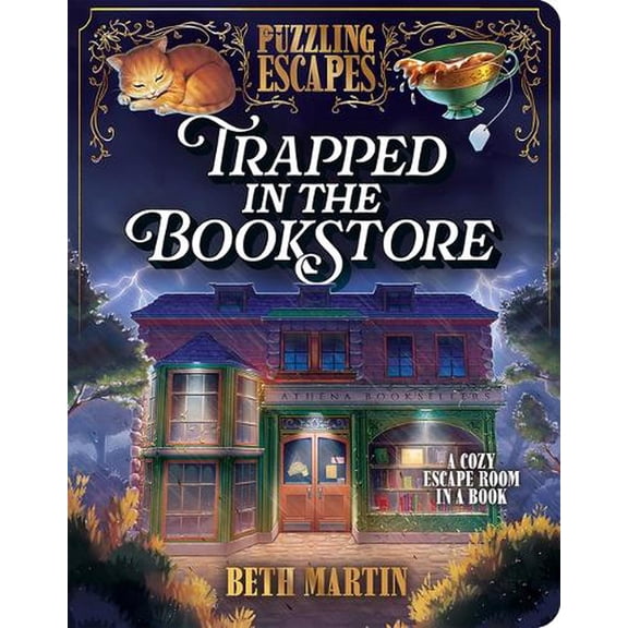 Puzzling Escapes Puzzling Escapes Trapped in the Bookstore, (Spiral-Bound)