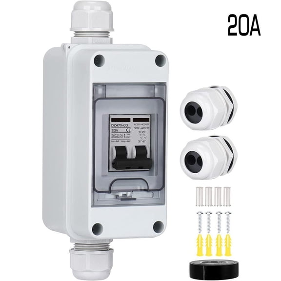 Pv Disconnector Dc/Ac400V 60A Solar Energy Disconnector New Waterproof Box