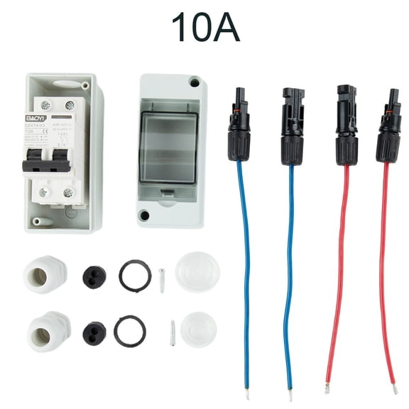 Pv Isolator Switch Dc/Ac 30A Ip65 Disconnect Circuit Breaker For Solar Panels 16A YIWEI