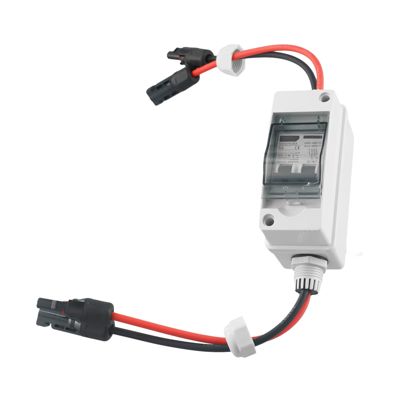 Pv Isolator Switch Dc/Ac 30A Ip65 Disconnect Circuit Breaker For Solar