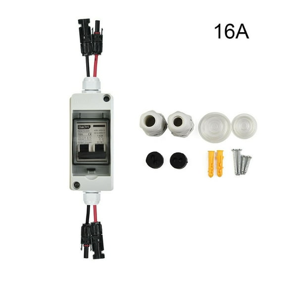 Pv Isolator Switch Dc/Ac 30A Ip65 Disconnect Circuit Breaker For Solar Panels