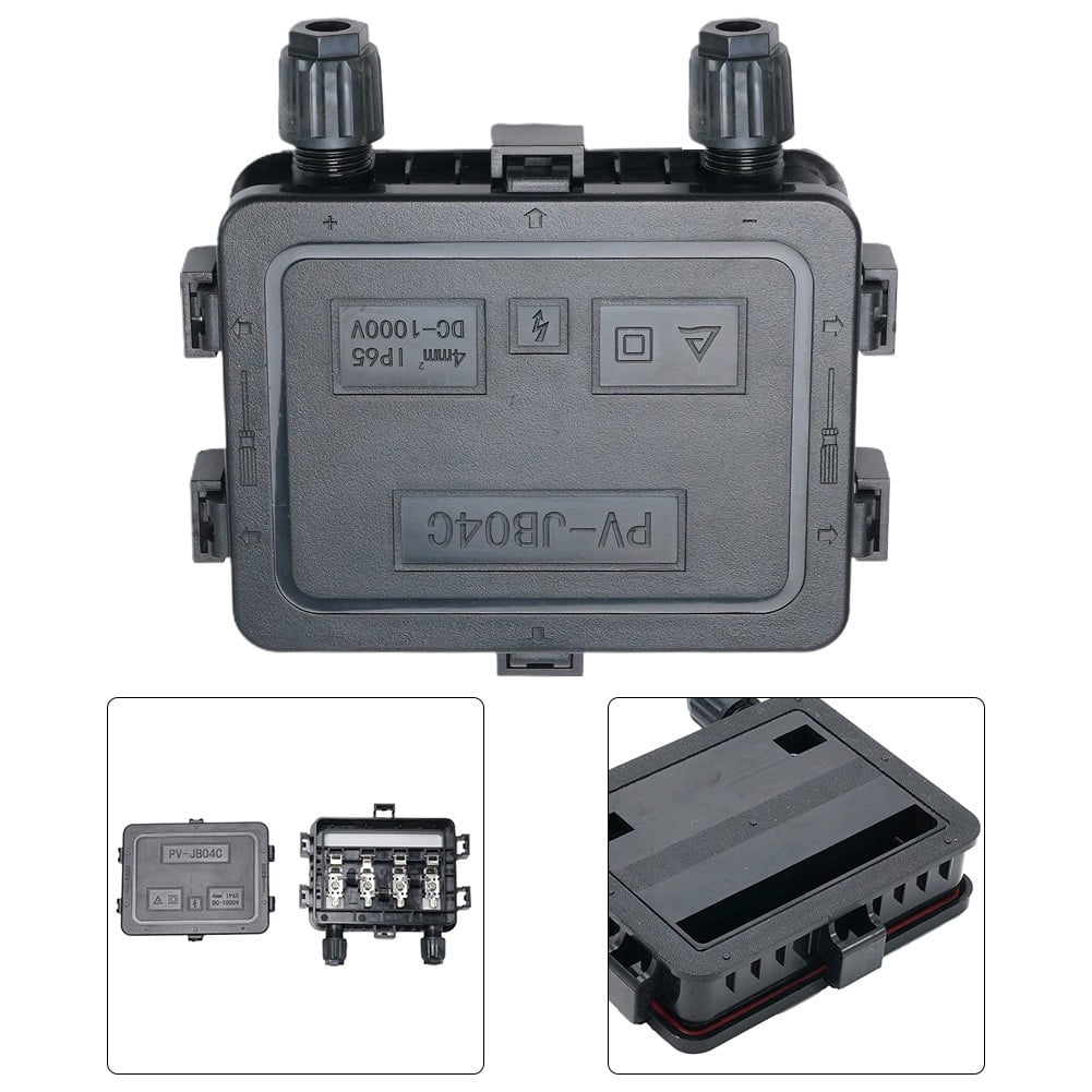 PV Solar Panel Junction Box 180W-300W Waterproof IP67 for PV Solar ...